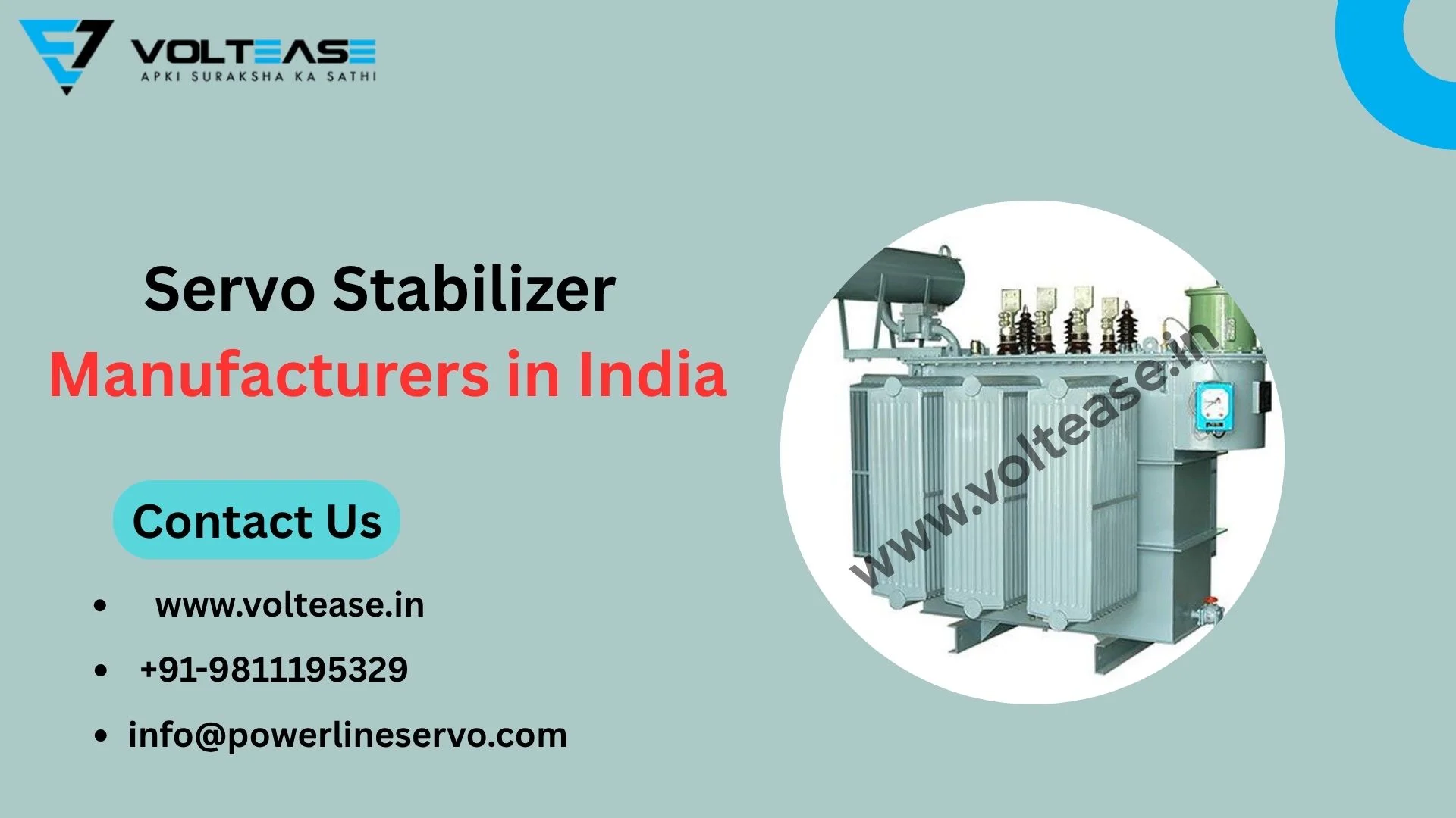 Servo Stabilizer Manufacturers in India