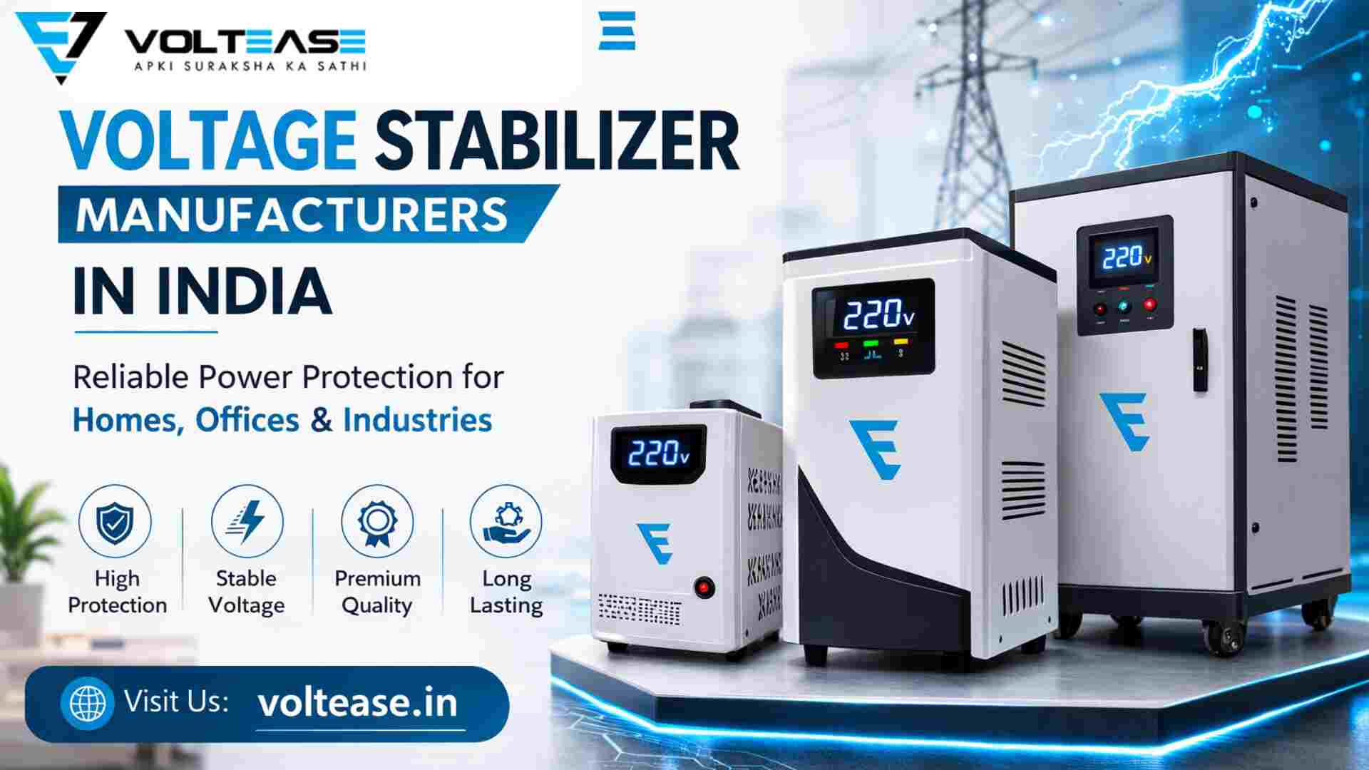 Voltage Stabilizer Manufacturers in India