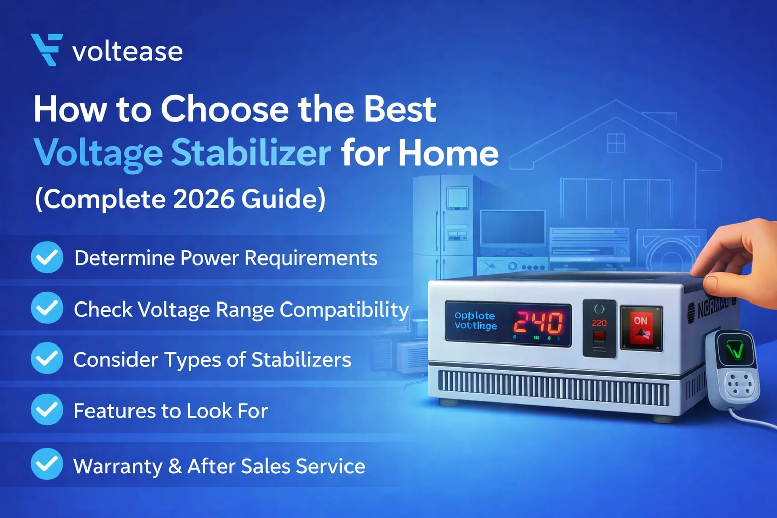 Voltage Stabilizer for Home